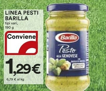 Coop Barilla Pesto offerta