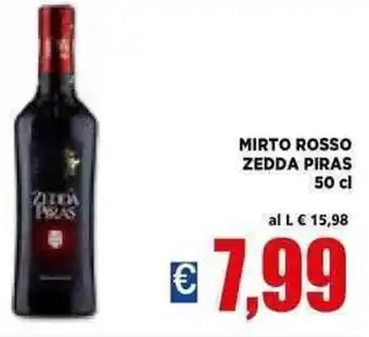 Zedda Piras Mirto rosso 50 cl