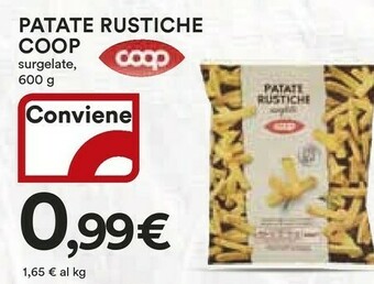 Coop Patatine offerta
