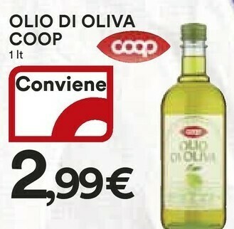 Coop Olio extravergine di oliva offerta