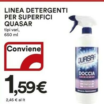 Coop Quasar Pulizie di casa offerta