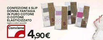 Coop Slip donna offerta