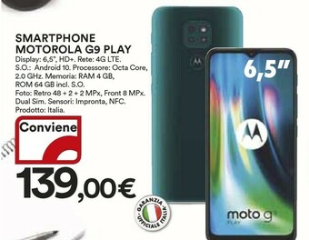 Coop Motorola Smartphone android offerta