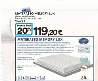 Coop Lux Letti offerta
