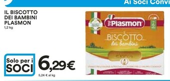 Coop Plasmon Plasmon Il Biscotto Dei Bambini offerta