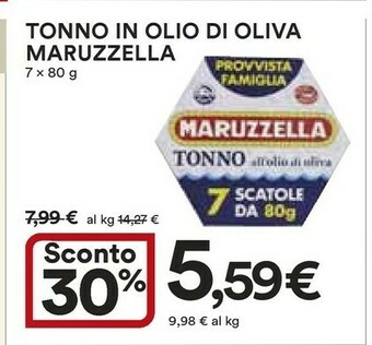 Coop Maruzzella Tonno offerta