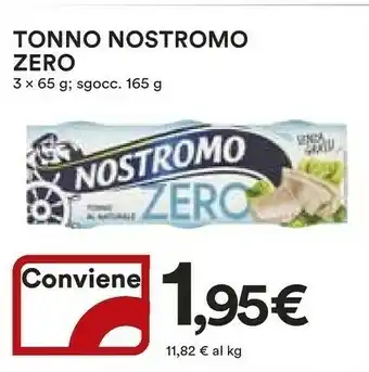 Coop Nostromo Nostromo Tonno Zero offerta