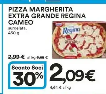 Coop Regina Regina Pizza Margherita Extra Grande offerta