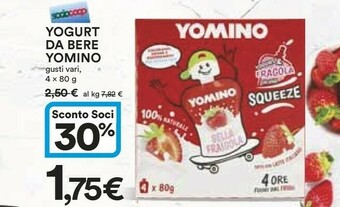 Coop Yomino Yogurt Yomo offerta