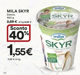 Coop Mila Mila Skyr Bianco offerta