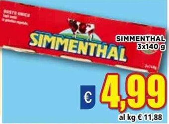 Vivo Supermercati Simmenthal 3x140 g offerta
