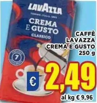 Vivo Supermercati Lavazza Caffè crema e gusto 250 g offerta