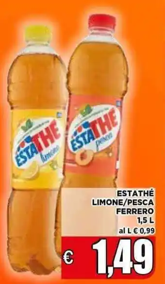 Vivo Supermercati EstaThè limone/pesca ferrero 1,5 L offerta