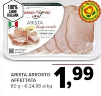 Todis Arista arrosto affettata 80 g offerta