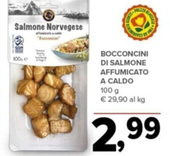 Todis Bocconcini di salmone affumicato a caldo 100 g offerta