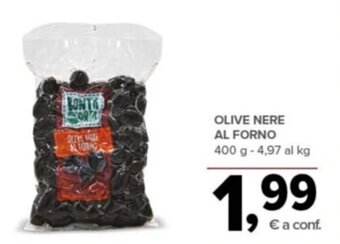 Todis Olive Nere al forno 400 g offerta