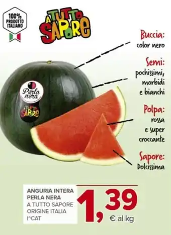 Todis Anguria Intera perla nera offerta