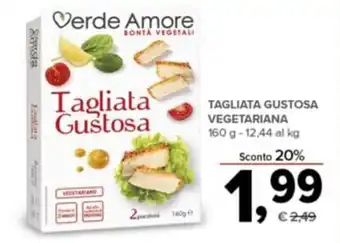 Todis Tagliata gustosa vegetariana 160 g offerta