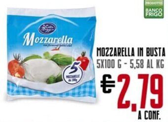 Todis Mozzarella in busta 5x100 g offerta