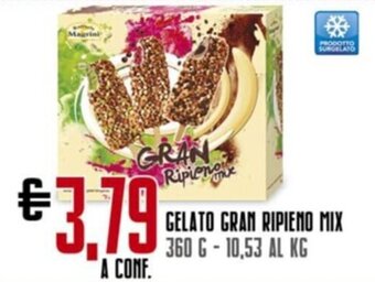Todis Gelato Gran Ripieno Mix 360 g offerta