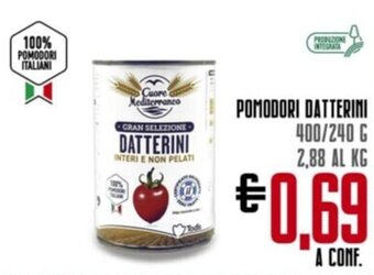 Todis Pomodori datterini 400/240 g offerta
