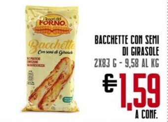 Bacchette con semi di girasole 2x83 g