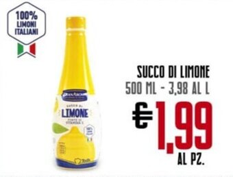 Todis Succo di limone 500 ml offerta