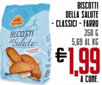 Todis Biscotti della salute classici/farro 350 g offerta