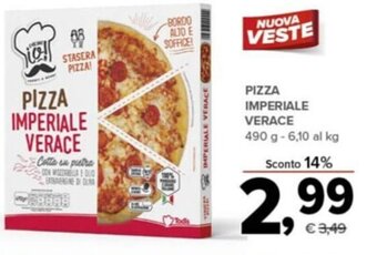 Todis Pizza Imperiale verace 490 g offerta