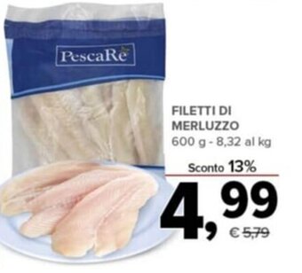 Todis Filetti di merluzzo 600 g offerta
