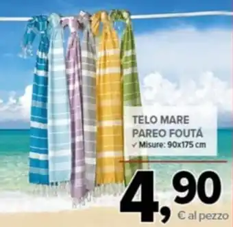 Todis Telo Mare pareo foutá misure: 90x175 cm offerta