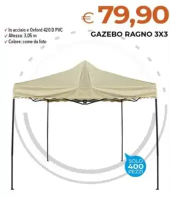 Gazebo Ragno 3x3