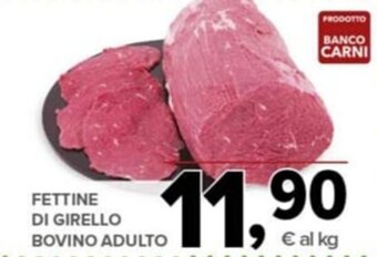Todis Fettine di girello bovino adulto offerta