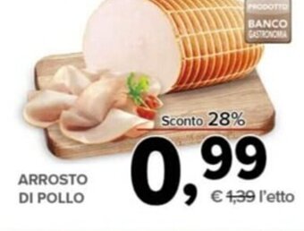 Todis Arrosto di pollo offerta