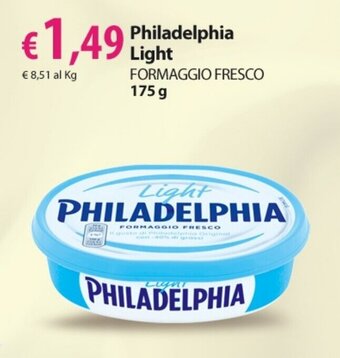 Philadelphia Light formaggio fresco 175 g