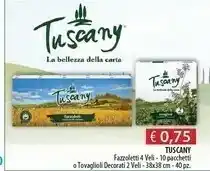 Acqua & Sapone Tuscany Fazzoletti offerta