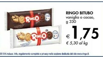 Bennet Pavesi Ringo Cacao 330 G(ml) offerta