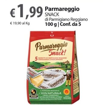 Extra Supermercati Parmareggio Snack 100 g / Conf. da 5 offerta