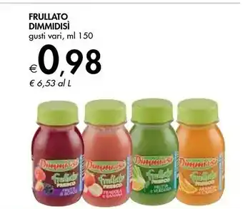 Bennet Dimmidisì Frullato Fresco Arancia & Carota 150 G(ml) offerta