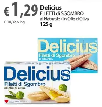 Extra Supermercati Delicius Filetti di Sgombro 125 g offerta