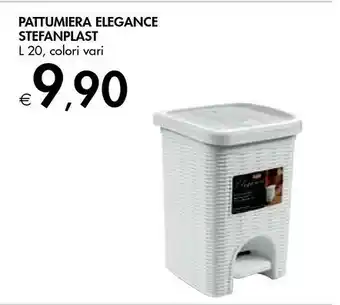 Bennet Stefanplast Pattumiera Elegance 20 L offerta