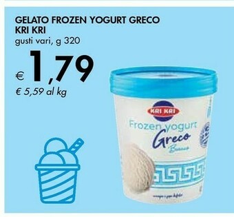 Kri kri Frozen Yogurt Greco Caramello Salato