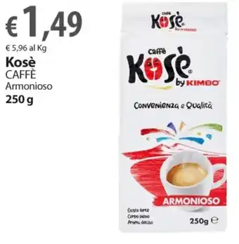 Extra Supermercati Kosè Caffè 250 g offerta