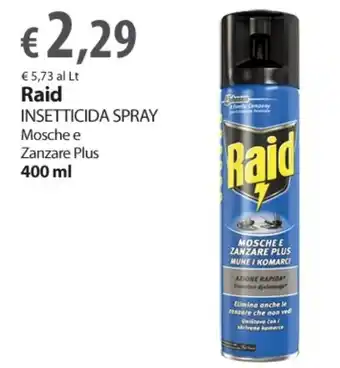 Raid Insetticida Spray 400 ml