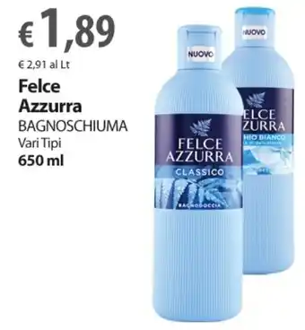 Extra Supermercati Felce Azzurra bagnoschiuma 650 ml offerta