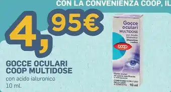 Coop Coop Gocce Oculari Multidose Con Acido Ialuronico 10 Ml offerta