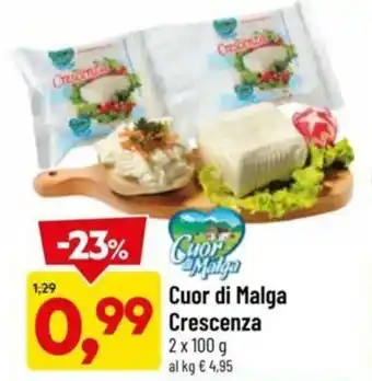 Cuori di Malga Crescenza 2 x 100 g