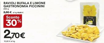 Coop Gastronomia piccinini Ravioli Bufala E Limone offerta