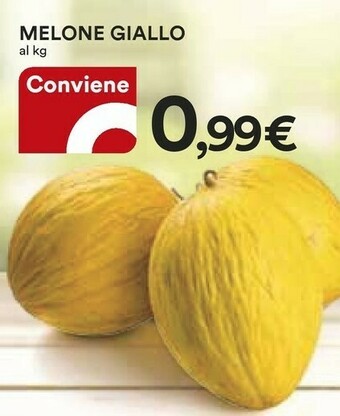 Coop Melone Giallo offerta