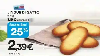 Coop Coop Lingue Di Gatto offerta